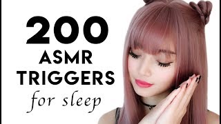 [ASMR] 200 ASMR Sleep Triggers for your Tingles