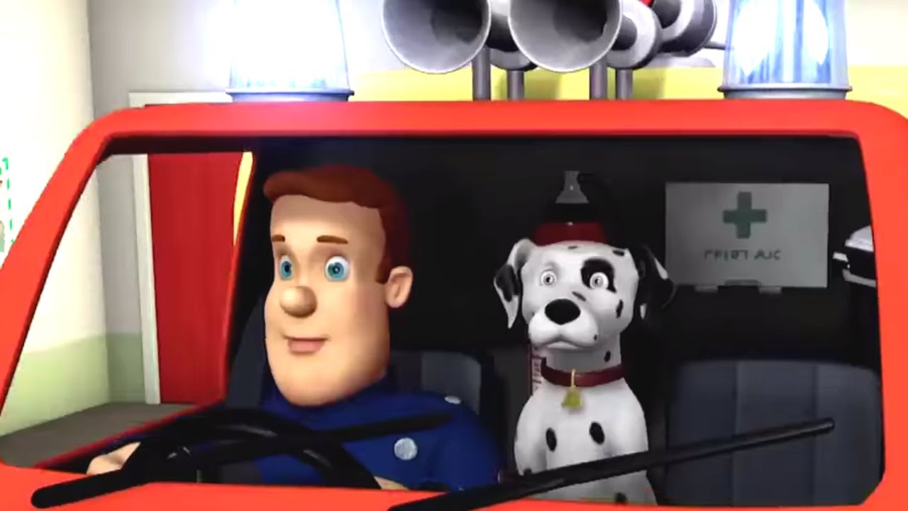 Sam il Pompiere italiano nuovi episodi 🚒 Il cane pompiere 🔥 Cartoni