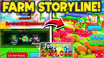 BEST AUTOFARM METHOD for STORYLINE UPDATE in Plants Vs Brainrots!! (Roblox)