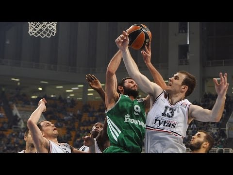 Highlights: Panathinaikos Athens-Lietuvos rytas Vilnius