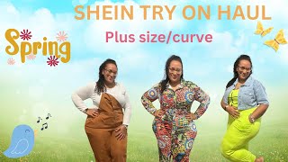 SHEIN try on haul  plus size/curve Spring vibes