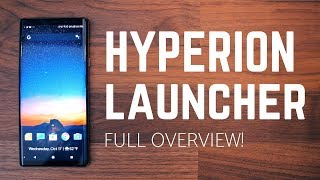 Hyperion launcher Full Overview - Best customizable launcher Yet ?? || Tips n Tricks screenshot 4