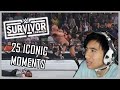 REACTING TO WWE SURVIVOR SERIES GREATEST MOMENTS