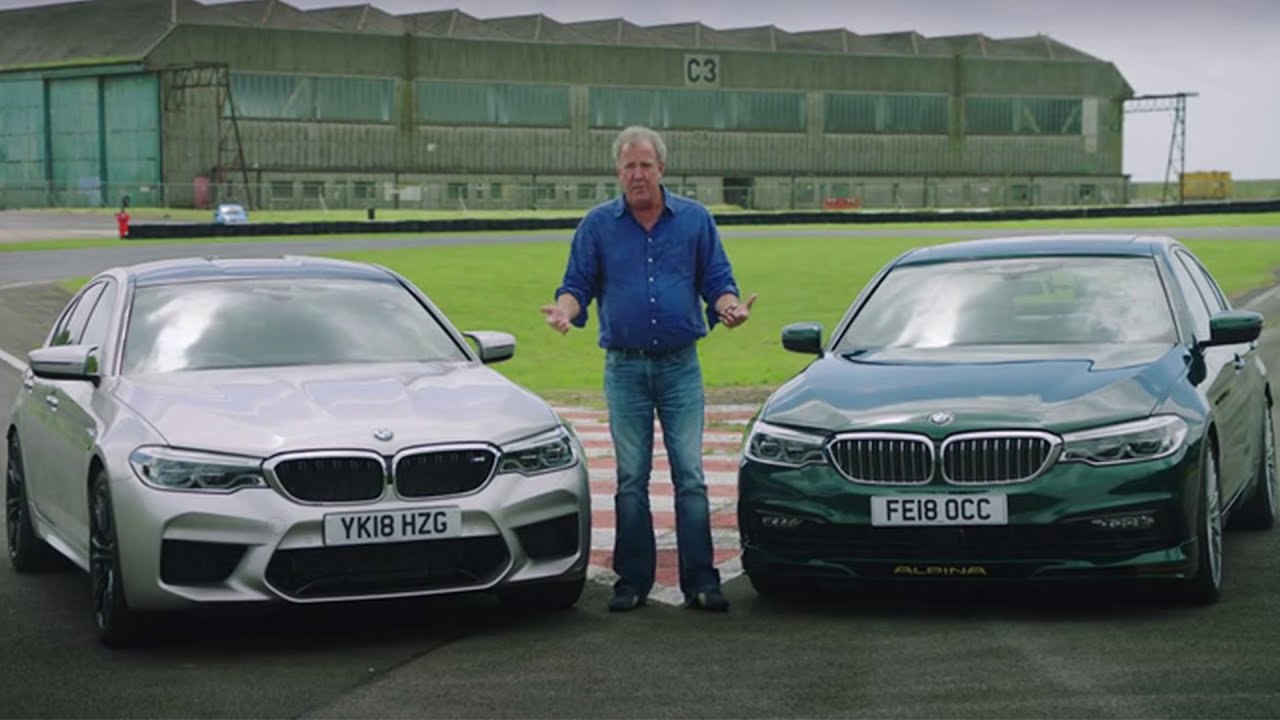 BMW M5 vrs BMW Alpina Reviews By Jeremy Clarkson #bmw - YouTube
