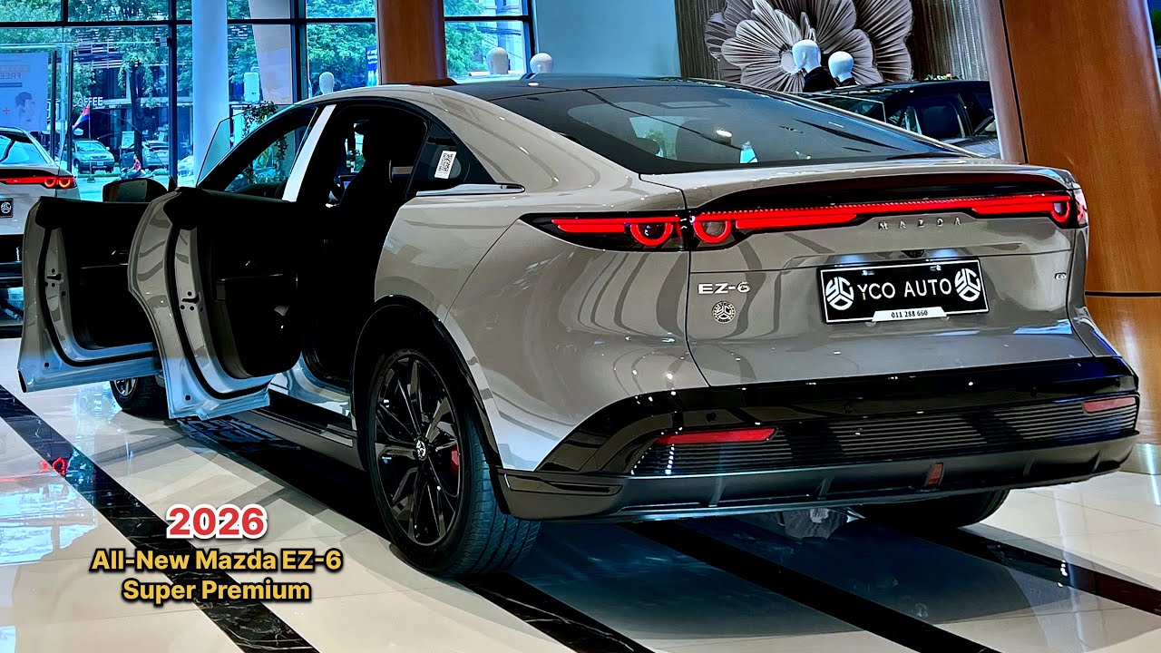 New Arrival! 2026 All-New Mazda EZ-6 Super Premium - New