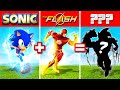 SONIC and FLASH Character FUSION (GTA 5 Funny Moments)