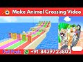 How to make animal crossing fountain video in blender