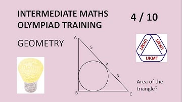 UKMT olympiad training | Maclaurin 2008 Q4 | Geometry