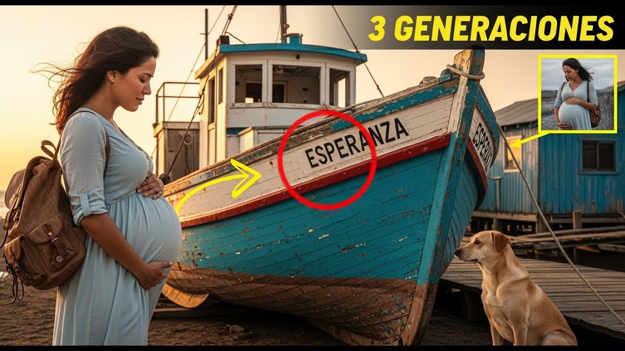 Embarazada y Sola Heredó un Barco... Lo que Halló Adentro Sanó 3 Generaciones