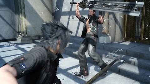 Final Fantasy XV Gameplay - New Combat System ( in-game tutorial )