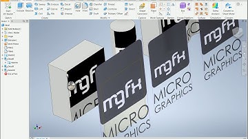 Create decal in Inventor