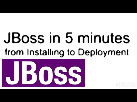 JBoss in 5 minutes (from Installation to Deploy) - Quickstart - by Sven Malvik