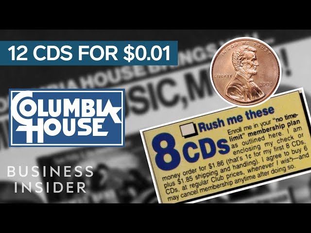 How Columbia House Sold 12 CDs For A Penny class=