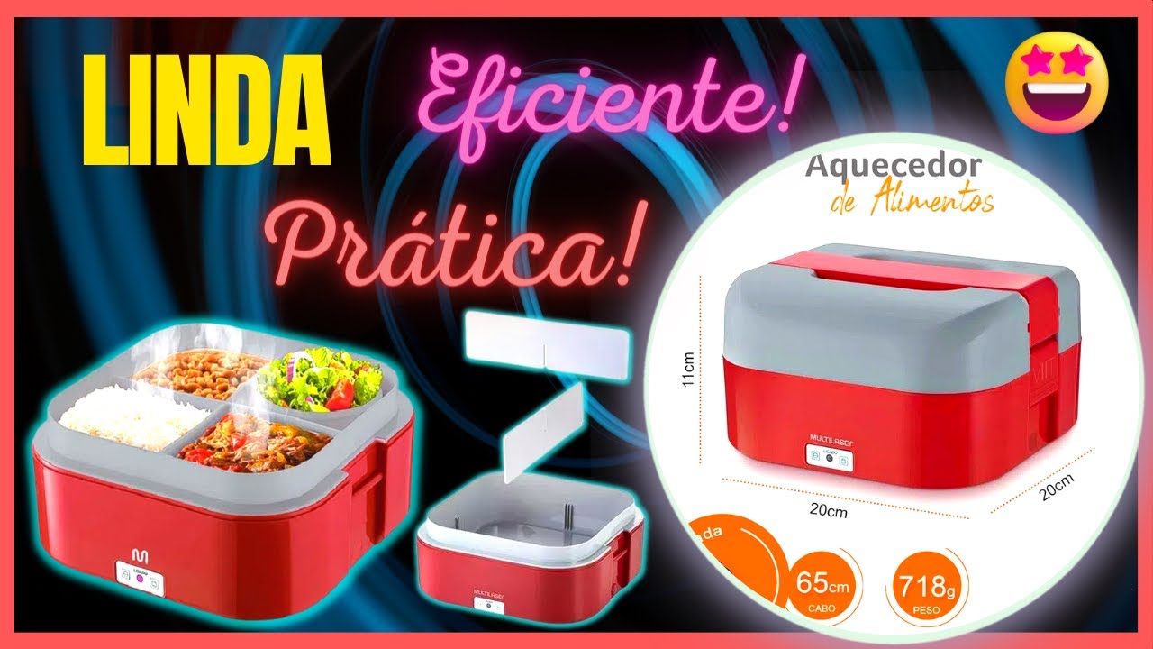 MARMITA ELÉTRICA Aquecedor de Alimentos Multilaser Gourmet CE136 1,6L Bivolt