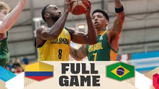 Colombia v Brazil | Full Basketball Game | FIBA Basketball World Cup 2027 Americas Qualifiers