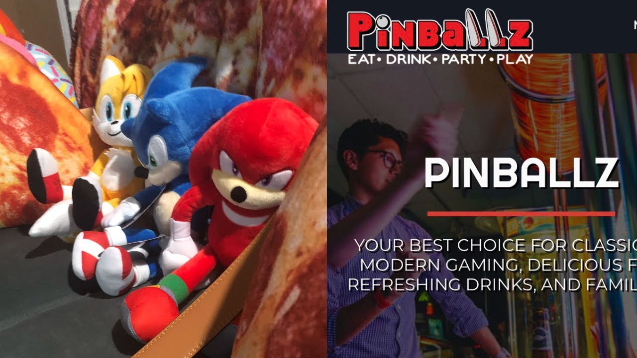 Sonic Movie 2 Toy Factory Plush set spotted at Pinballz Arcade in Buda