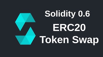 ERC-20 Token Swap | Solidity (0.6)