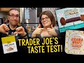 Trader Joe's Taste Test: Jicama Wraps, Coconut Chocolate Date Bars, Ginger Drink Mix + Bonus Items!