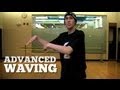 Hip Hop & Popping - ADVANCED WAVING - dance tutorial
