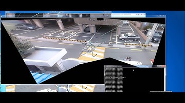 outdoor (realtime 4camera stitching)