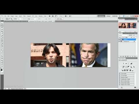 How to combine pictures in Adobe Photoshop CS*