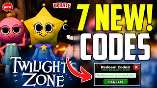⚠️NEW!💥[CODE!]⚠️TWILIGHT'S ZONE ROBLOX CODES IN 2025 - TWILIGHT'S ZONE NEW CODES