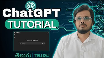 ChatGPT Full Course in Telugu | AI Training in Telugu | ChatGPT Tutorial for Beginners 🚀