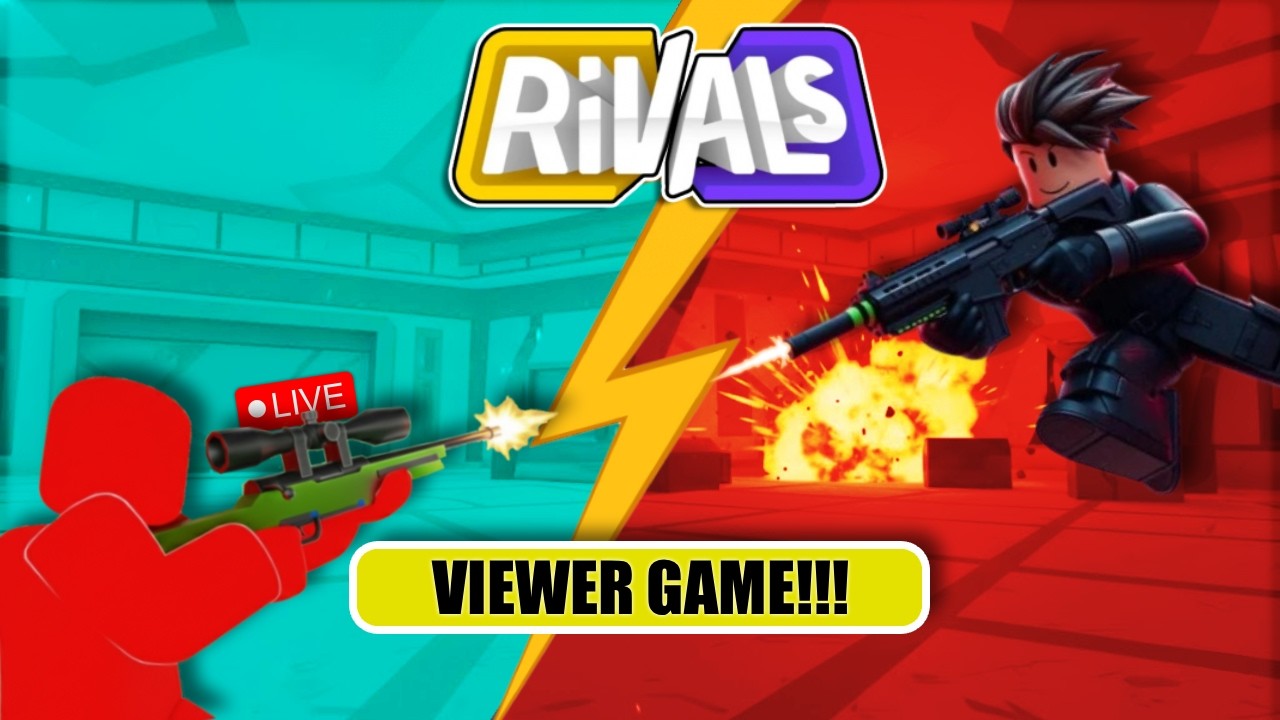 ROBLOX RIVALS WITH VIEWERS | LIVE - YouTube