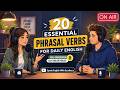 20 Essential Phrasal Verbs for Daily English | Real English Conversation | Easy English Podcast