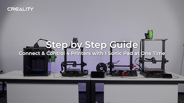 Step by Step Guide - Connect & Control 4 Printers with 1 Sonic Pad at One Time