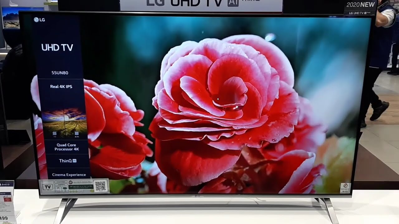LG UN80 Series 55