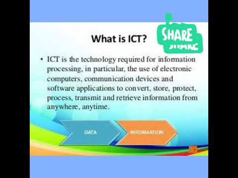 What Is Information And Computer Technology (ICT) ?