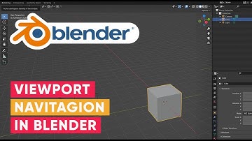 Blender Viewport Navigation - Beginner tutorial