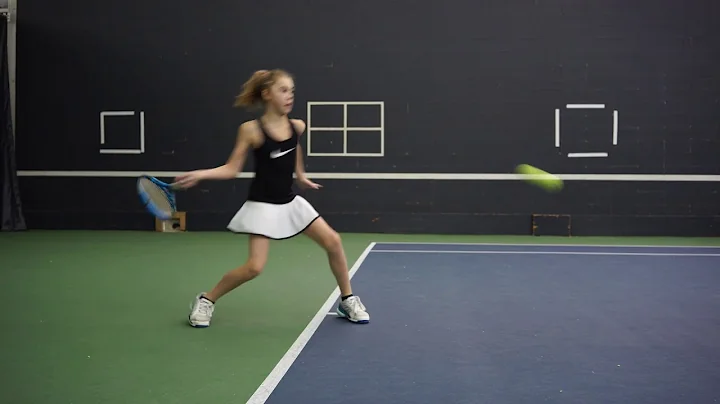Tennis  9 yr-old ,Laurence Demers ,Canada