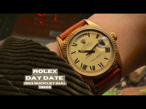 Rolex Day Date Ref. 1803 Buckley Gold 1966-67