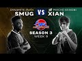 Smug (Balrog) vs. Xian (Seth) - Bo3 - Street Fighter League Pro-US - Season 3 Week 9