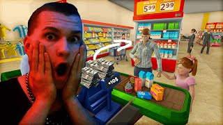 ICH MUSS JEDEM KUNDEN 1.000$ ZURÜCK GEBEN!!!! Supermarkt Simulator - Stream Highlights