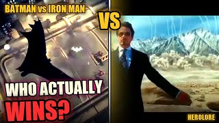 Batman vs Iron Man: Who Actually Wins? (Full Breakdown)