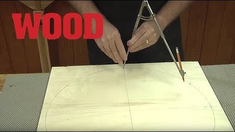 How To Divide A Circle For A Clock - WOOD magazine