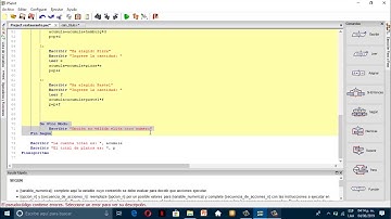 Algoritmo para menú de un Restaurante-Pseint