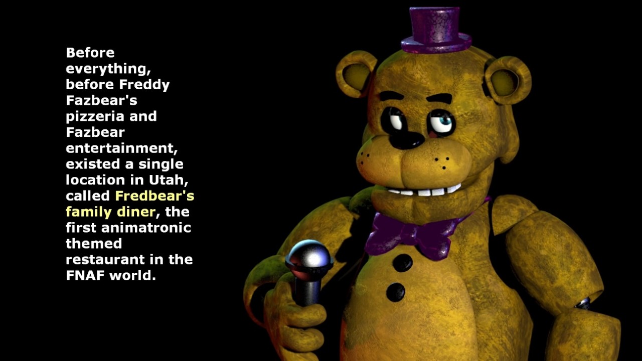 Fredbear's family diner explained