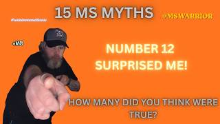 15 myths that are busted! #mswarrior #myths