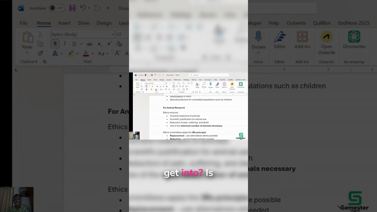 The 3 R's of Animal Ethics: Replace, Reduce, Refine!