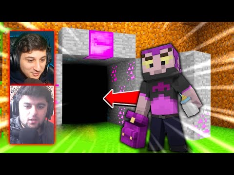 მორტისი საიდუმლო გამოქვაბულში Minecraft -ში!