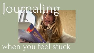use these journaling prompts to get unstuck (for beginners) | + mini vlog