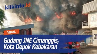 Telah Terjadi Kebakaran Gudang JNE Pagi Ini