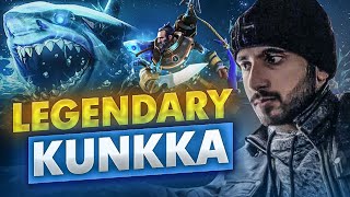 Legendary Kunkka is back! Attacker Dota 2 EPIC Gameplay Compilation