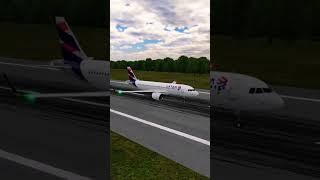 Landing in 12 of Montes Claros (SBMK) #xplane12 #a320neo #butterlanding