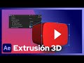Crear LOGO con Extrusión 3D | After Effects Tutorial