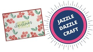 100 Days of #simplestamping ~99. With Stampin’ Up! Two Tone Flora and More Wishes stamp sets